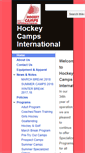 Mobile Screenshot of hockeycampsinternational.com